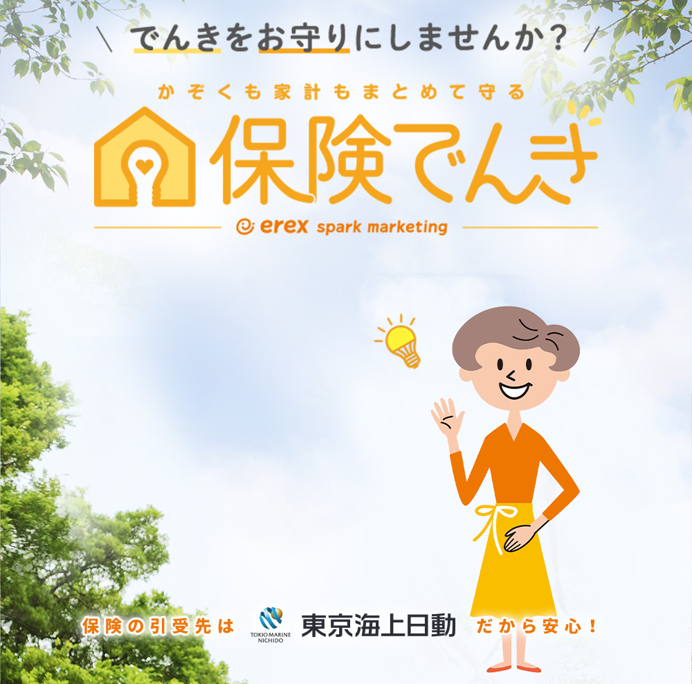 でんきをお守りにしませんか？